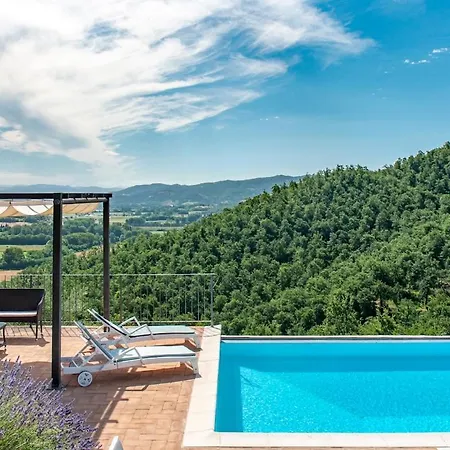 Badia, Large In Umbria With Private Pool Villa